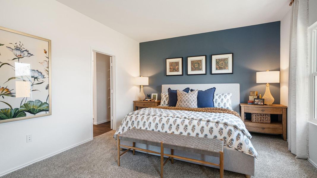 Furnished interior view inside a new home in Talavera, Kyle (Image 24). Furnished interior view inside a new home in Talavera, Kyle (Image 24).