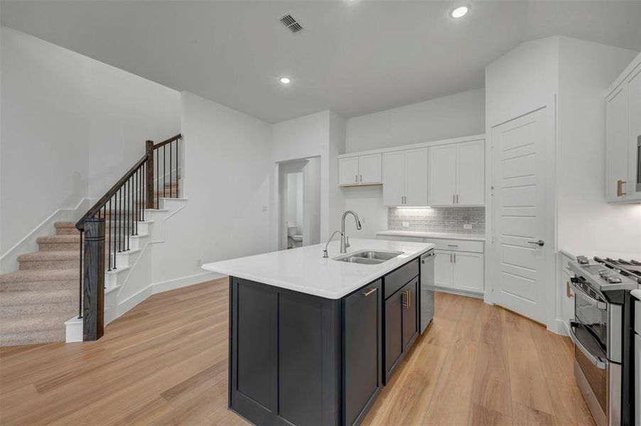 Furnished interior view inside a new home in Aster Park, McKinney (Image 15).