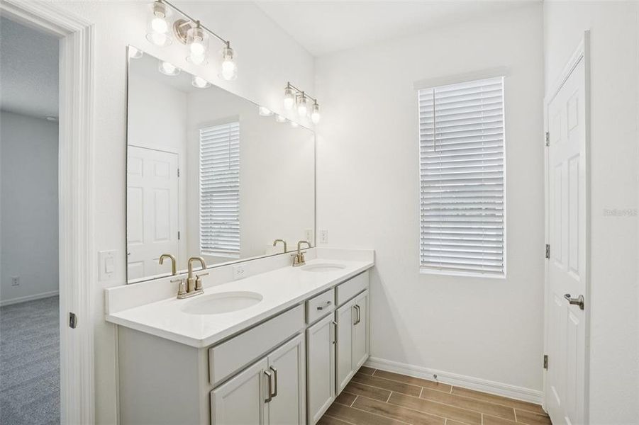 Furnished interior view inside a new home in Trinity Gardens, Deland (Image 7).