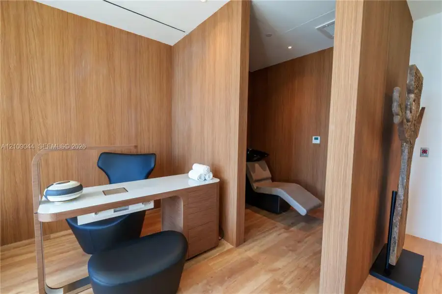 Furnished interior view inside a new home in , Miami (Image 12).