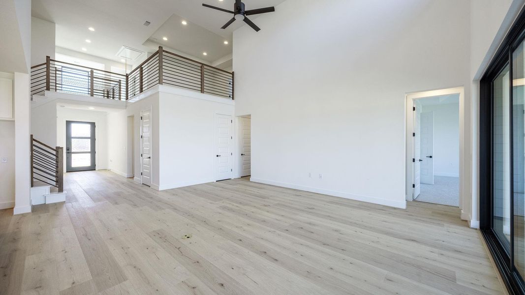 Spacious, unfurnished interior of a new home in Easton Park, Austin (Image 6).