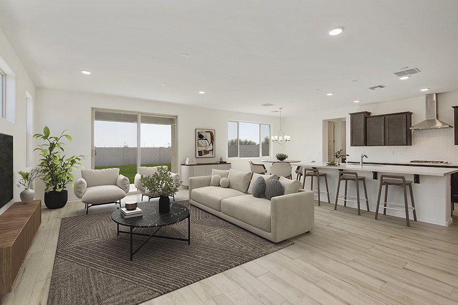 Furnished interior view inside a new home in Stonefield, Surprise (Image 4).