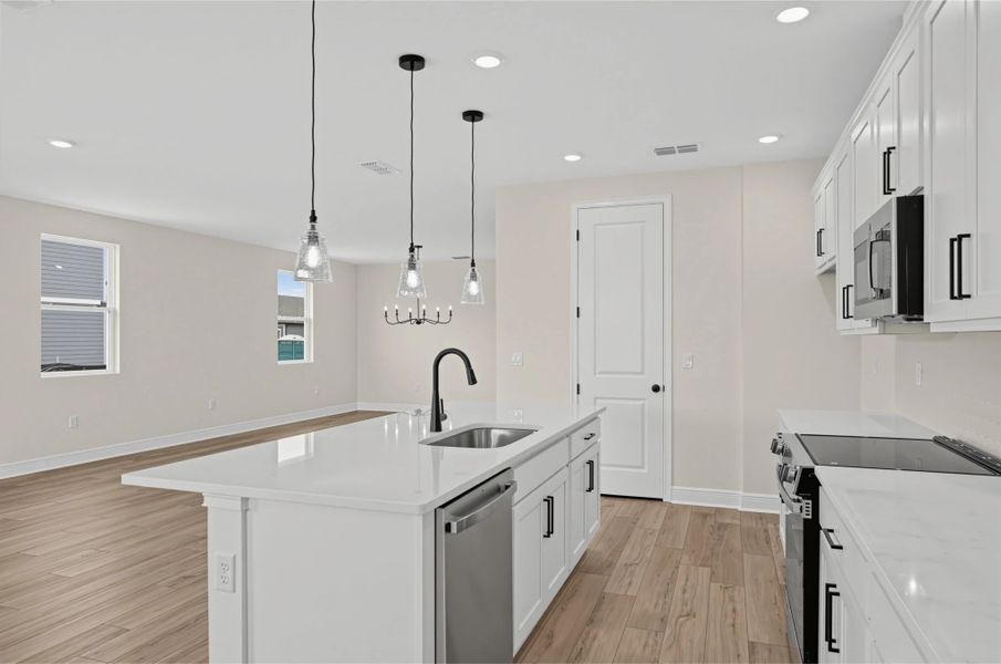Furnished interior view inside a new home in Trailside, Mount Dora (Image 8). Furnished interior view inside a new home in Trailside, Mount Dora (Image 8).