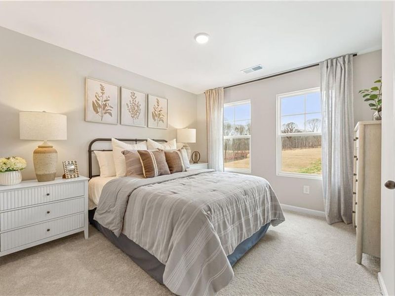 Furnished interior view inside a new home in Hemingway, Cumming (Image 12).