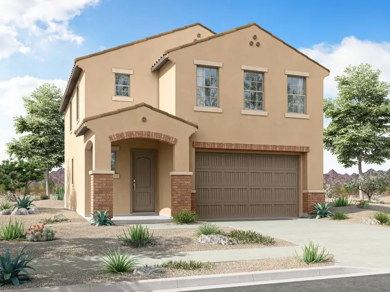 Front exterior of a home in the Baker Farms community, located in Phoenix, AZ (Image 13).