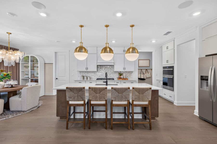 Representative furnished interior of a home built from the Newlyn by Pulte Homes in Bristol, Dawsonville (Image 45).