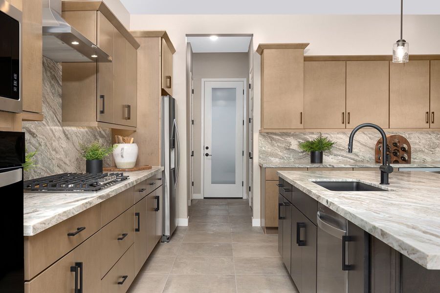 Representative furnished interior of a home built from the Lilac by Mattamy Homes in White Tank Vistas, Waddell (Image 8).