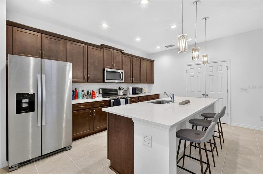 Furnished interior view inside a new home in , Howey-in-the-Hills (Image 9).