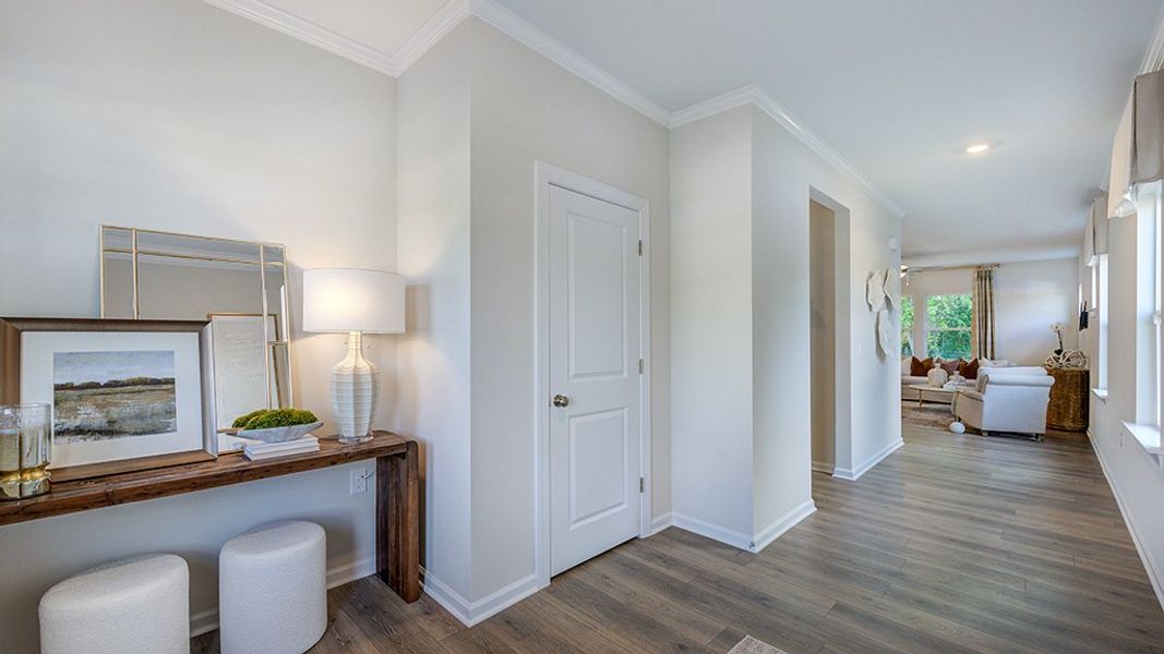 Representative furnished interior of a home built from the Quincy by Taylor Morrison in Camden, Willow Spring (Image 3). Representative furnished interior of a home built from the Quincy by Taylor Morrison in Camden, Willow Spring (Image 3).