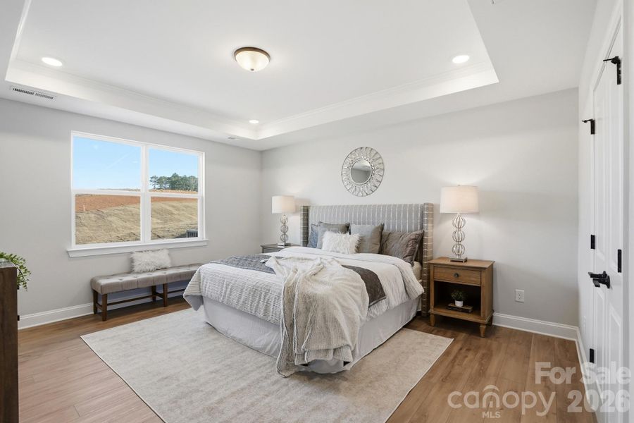 Furnished interior view inside a new home in Carrington, Stanley (Image 6).