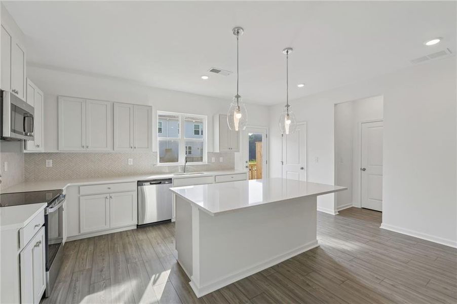 Furnished interior view inside a new home in Chandler Run, Tucker (Image 15).