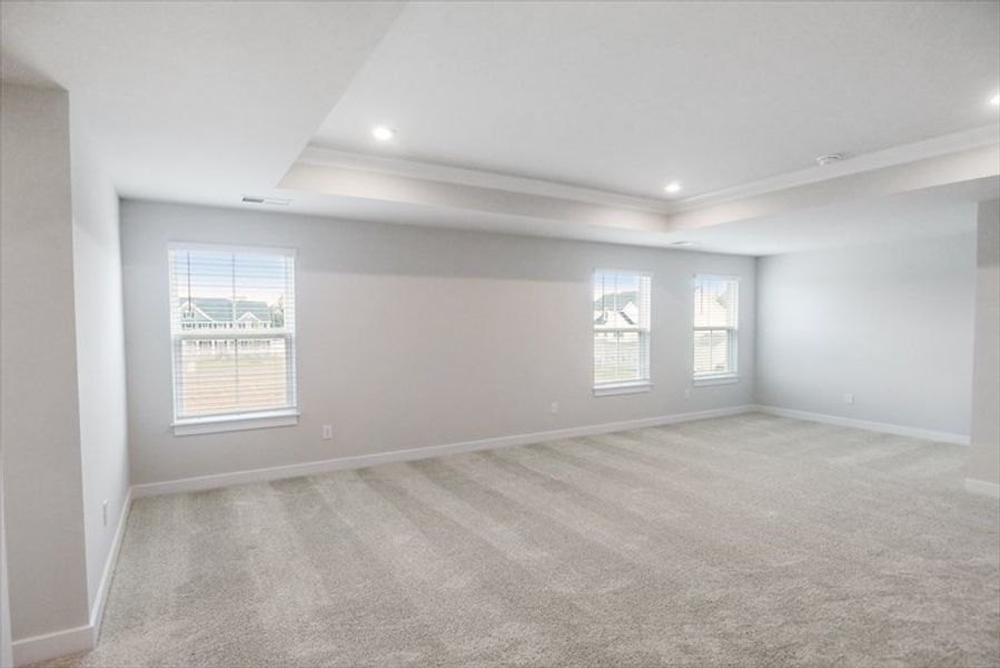 Spacious, unfurnished interior of a new home in Everly Estates, Spartanburg (Image 32). Spacious, unfurnished interior of a new home in Everly Estates, Spartanburg (Image 32).