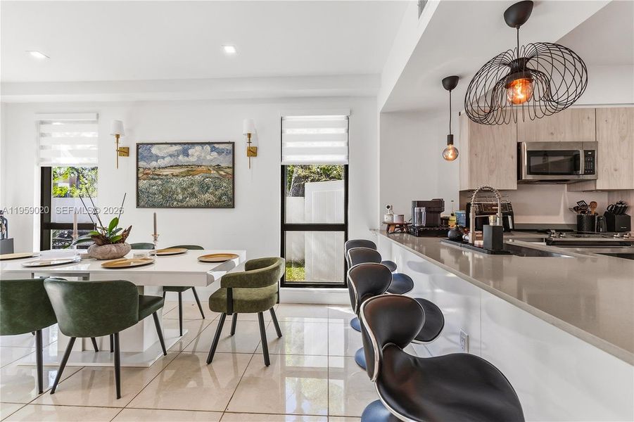 Furnished interior view inside a new home in , Dania Beach (Image 11).