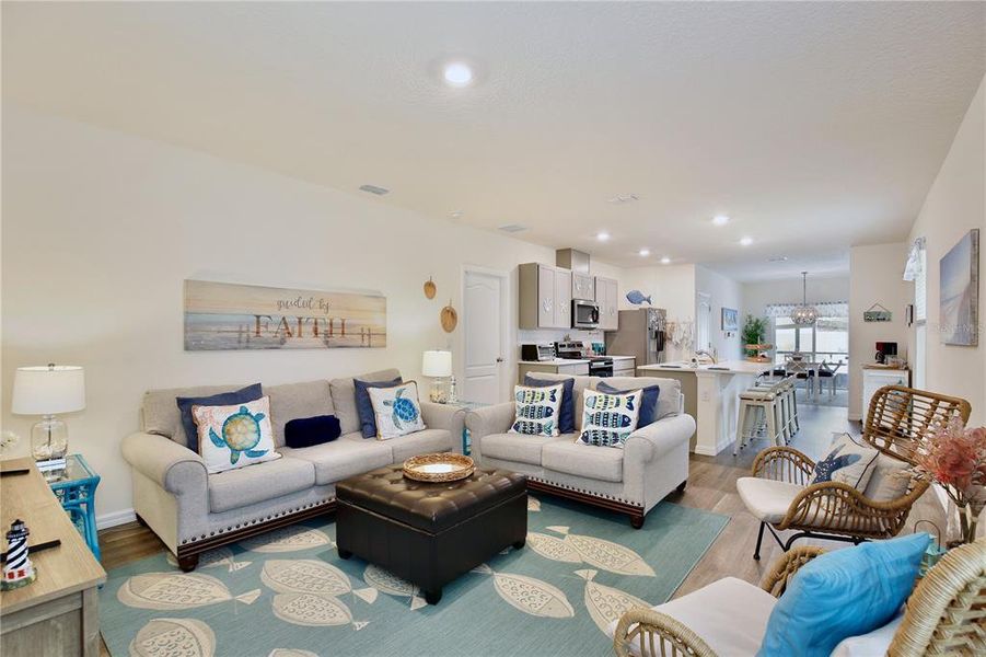 Furnished interior view inside a new home in Windrose, Apopka (Image 6).