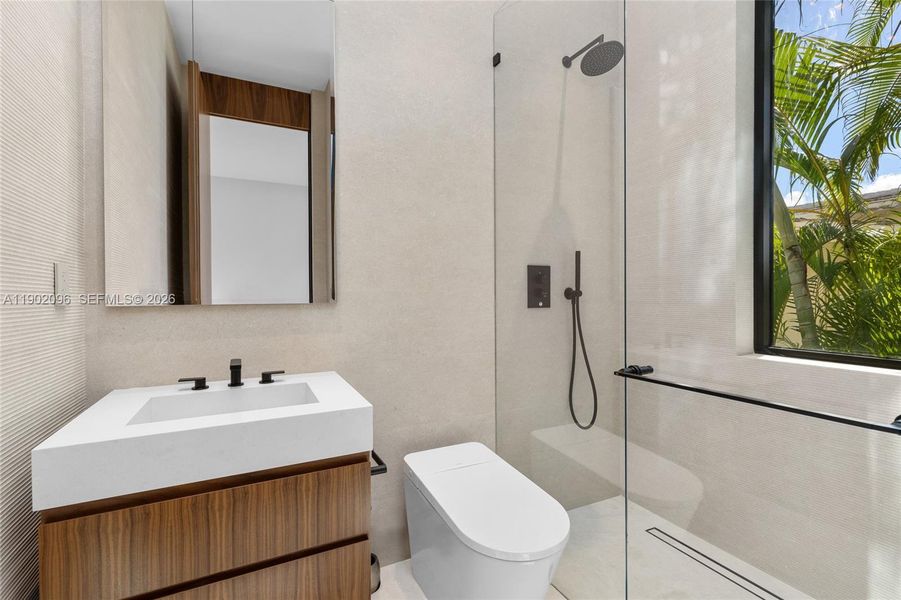 Furnished interior view inside a new home in , North Miami (Image 46).