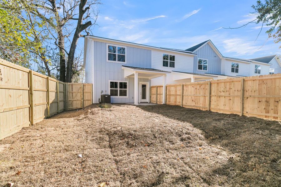 Exterior details and patio area of a home in , North Charleston (Image 26). Exterior details and patio area of a home in , North Charleston (Image 26).