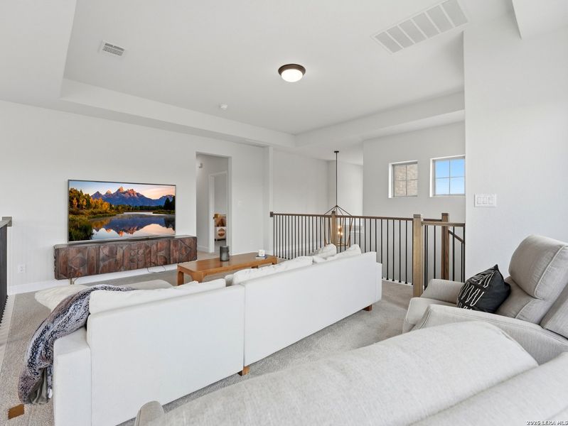 Furnished interior view inside a new home in Corley Farms, Boerne (Image 20). Furnished interior view inside a new home in Corley Farms, Boerne (Image 20).