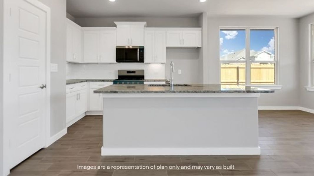 Representative furnished interior of a home built from the June by D.R. Horton in Homestead at Parks Bell Ranch, Odessa (Image 6).