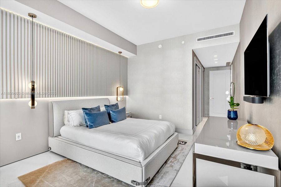 Furnished interior view inside a new home in The Estates at Acqualina, Sunny Isles Beach (Image 22).