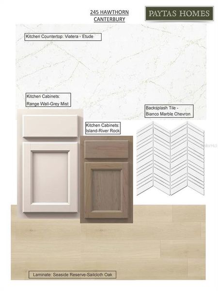 Sample of building materials used in homes in Coastal Gardens at Town Center, Palm Coast (Image 9).