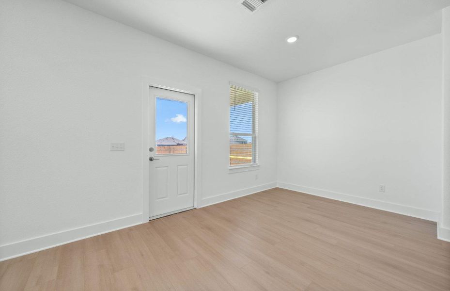 Spacious, unfurnished interior of a new home in Crosswinds, Kyle (Image 16). Spacious, unfurnished interior of a new home in Crosswinds, Kyle (Image 16).