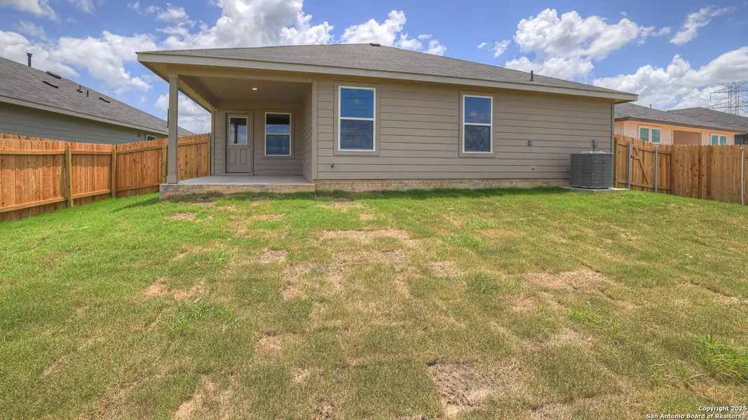 Front exterior of a new home in Bollinger, Maxwell, TX, highlighting curb appeal (Image 2). Front exterior of a new home in Bollinger, Maxwell, TX, highlighting curb appeal (Image 2).