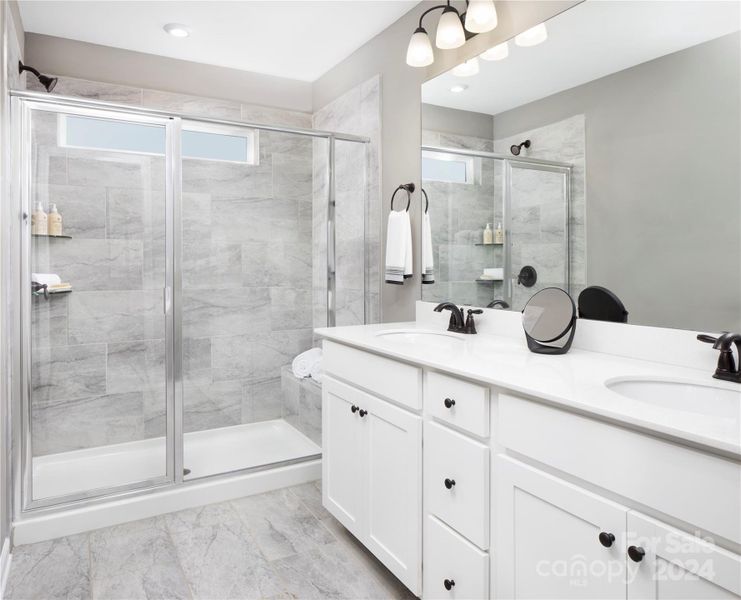 Representative Photo Owner's Bath features Walk-In Shower