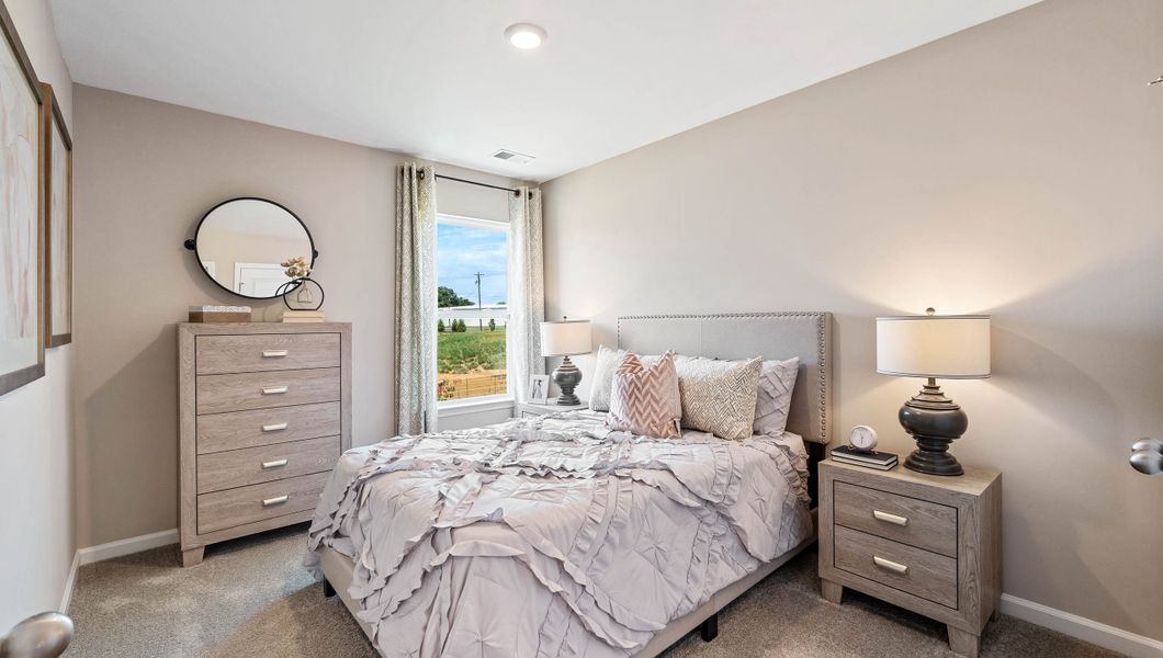 Furnished interior view inside a new home in Tanglewood Townes, Greenville (Image 14).