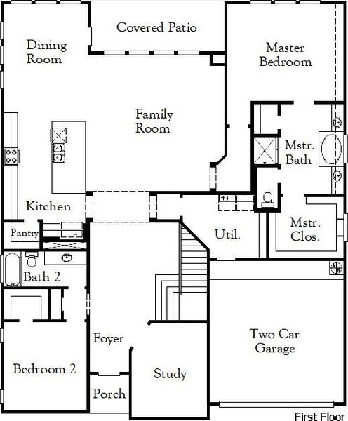 1st Floorplan - Representative Photo 1st Floorplan - Representative Photo