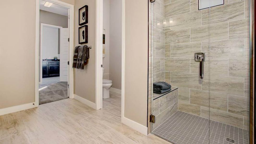 Representative furnished interior of a home built from the Shire by Taylor Morrison in Victory at Verrado Venture II Collection 55+, Buckeye (Image 30).