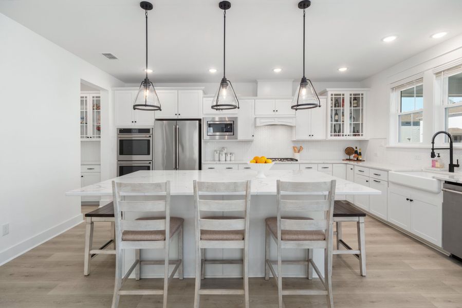 Furnished interior view inside a new home in , Mount Pleasant (Image 9).