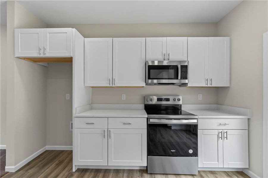 Furnished interior view inside a new home in , Flowery Branch (Image 9).