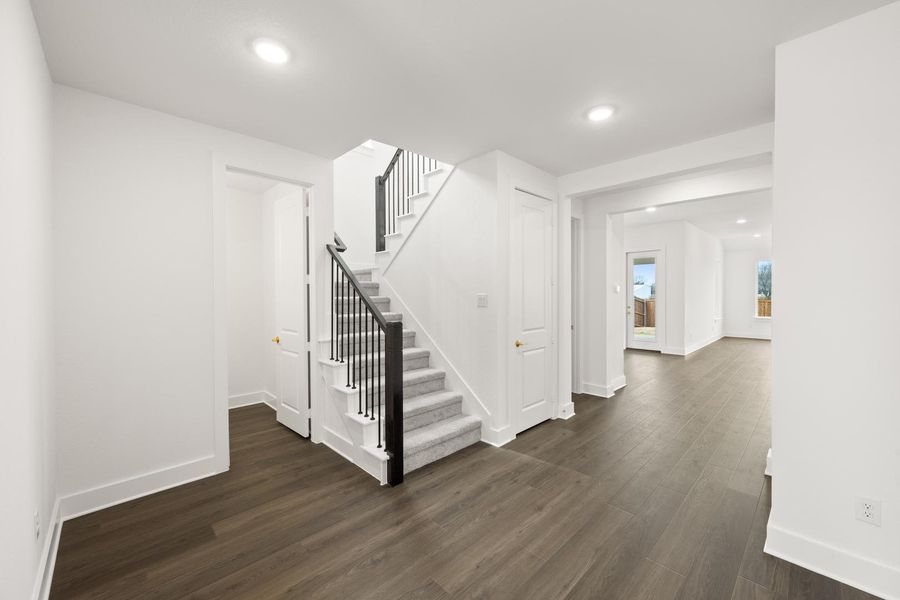 Spacious, unfurnished interior of a new home in The Meadows, Denton (Image 26). Spacious, unfurnished interior of a new home in The Meadows, Denton (Image 26).