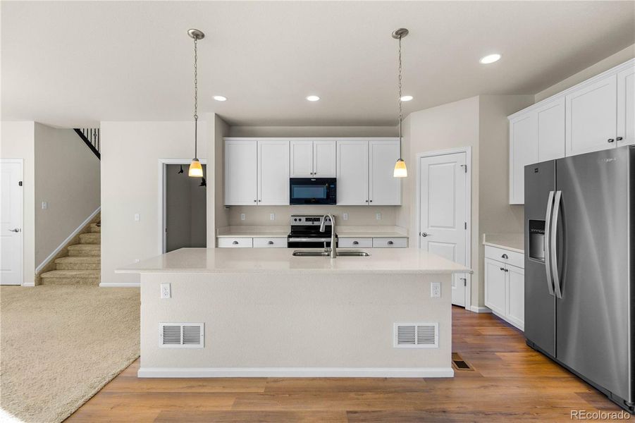 Furnished interior view inside a new home in , Castle Rock (Image 6).
