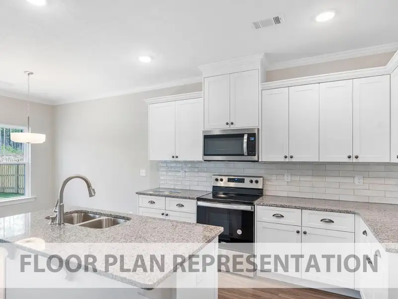 Kitchen Floorplan Representation Photo 2 | The 1580 Plan Kitchen Floorplan Representation Photo 2 | The 1580 Plan