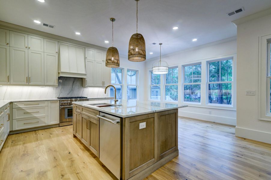 Furnished interior view inside a new home in , Seabrook Island (Image 15).