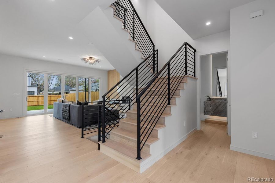Furnished interior view inside a new home in , Denver (Image 7).