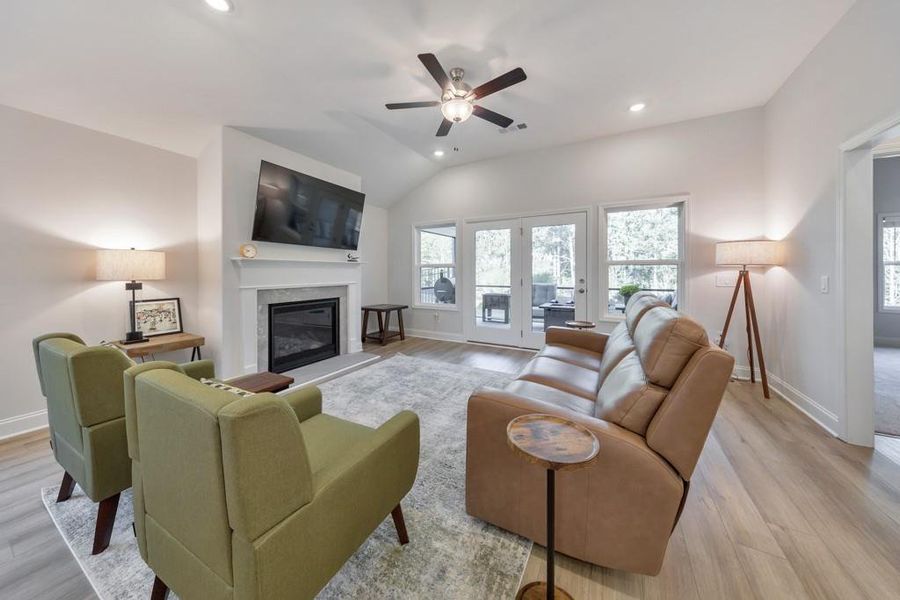 Furnished interior view inside a new home in Madeira, Acworth (Image 29).