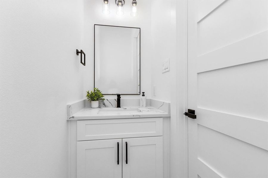Close-up of interior finishes inside a home in , Houston (Image 20).