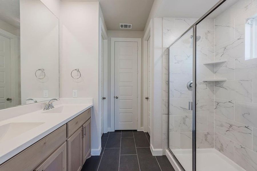 Furnished interior view inside a new home in Devonshire, Forney (Image 13).