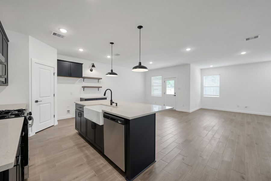 Furnished interior view inside a new home in Aspire at The Reserve at Huntsville, Huntsville (Image 4). Furnished interior view inside a new home in Aspire at The Reserve at Huntsville, Huntsville (Image 4).