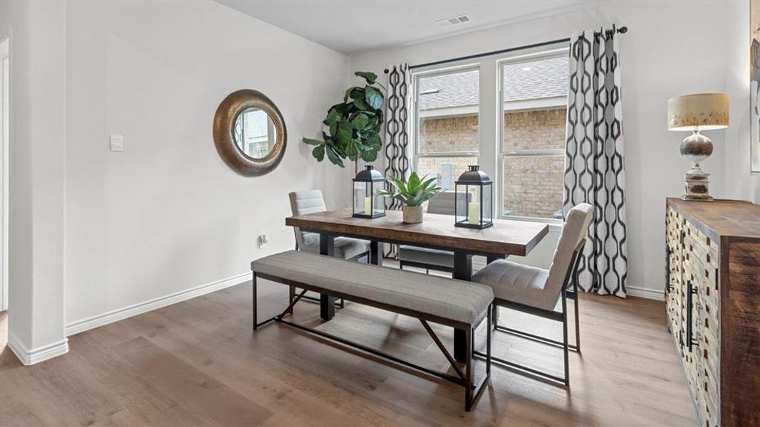 Furnished interior view inside a new home in The Woods at Lindsey Place, Anna (Image 10). Furnished interior view inside a new home in The Woods at Lindsey Place, Anna (Image 10).
