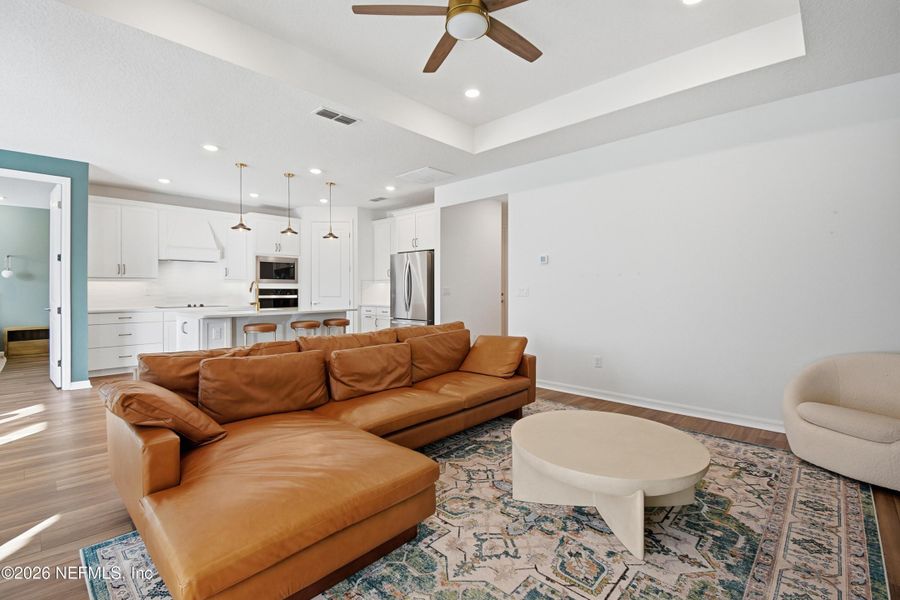 Furnished interior view inside a new home in , St. Augustine (Image 15).