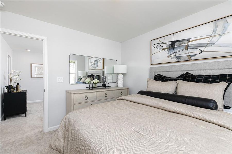 Furnished interior view inside a new home in Madison at Buice Lake, Acworth (Image 11).