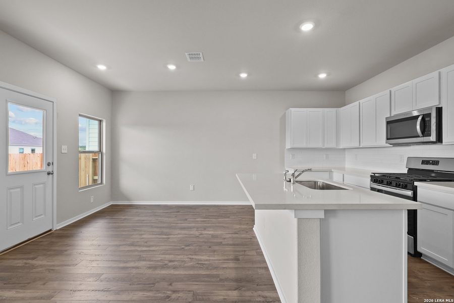 Furnished interior view inside a new home in Summerlin, San Antonio (Image 8).