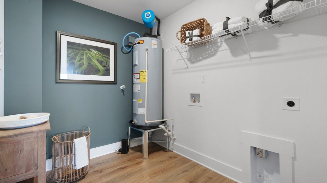 Representative furnished interior of a home built from the Lochlan by DRB Homes in Silo Ridge, Anderson (Image 19).