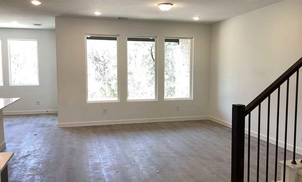 Family Room Construction Progress