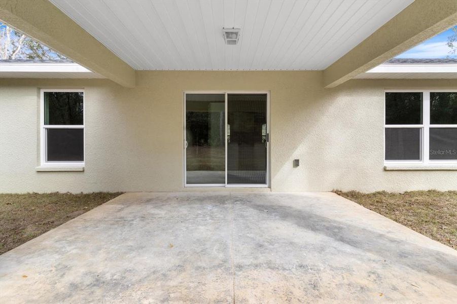 Under Roof Porch