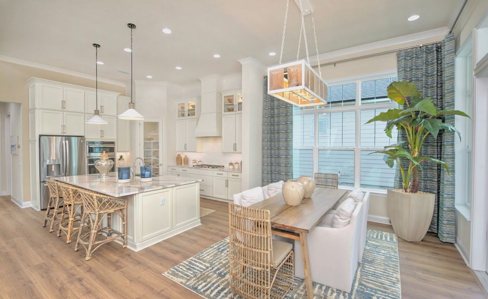 Furnished interior view inside a new home in Oakmont, Gainesville (Image 27). Furnished interior view inside a new home in Oakmont, Gainesville (Image 27).