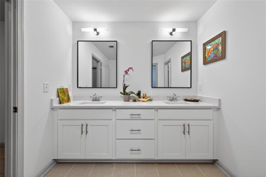 Furnished interior view inside a new home in , Winder (Image 15).